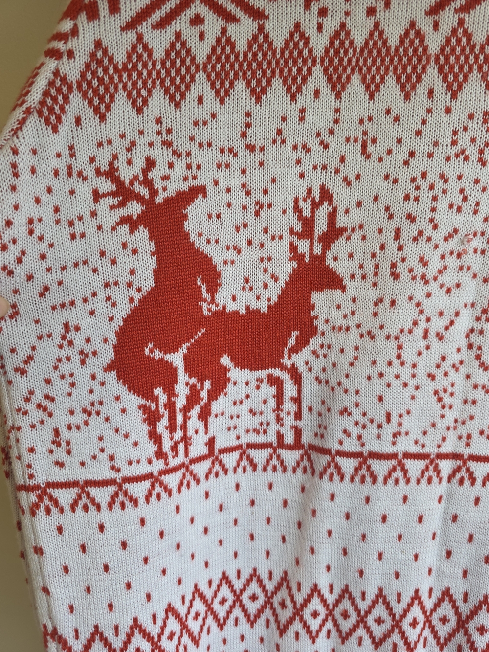 Tipsy Elves Naughty Reindeer Holiday Cardigan Sweater Size L - Picture 12 of 12